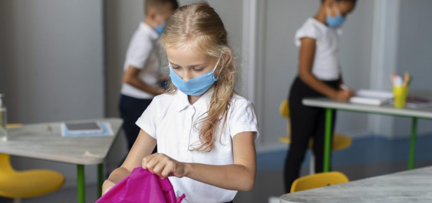 Safe and hygienic Manchester school classroom maintained by professional cleaning services